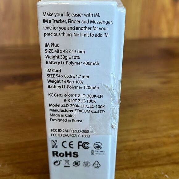 iM Series iM Card & iM Plus smart GPS Tracker , Finder and Messenger - Picture 7 of 8